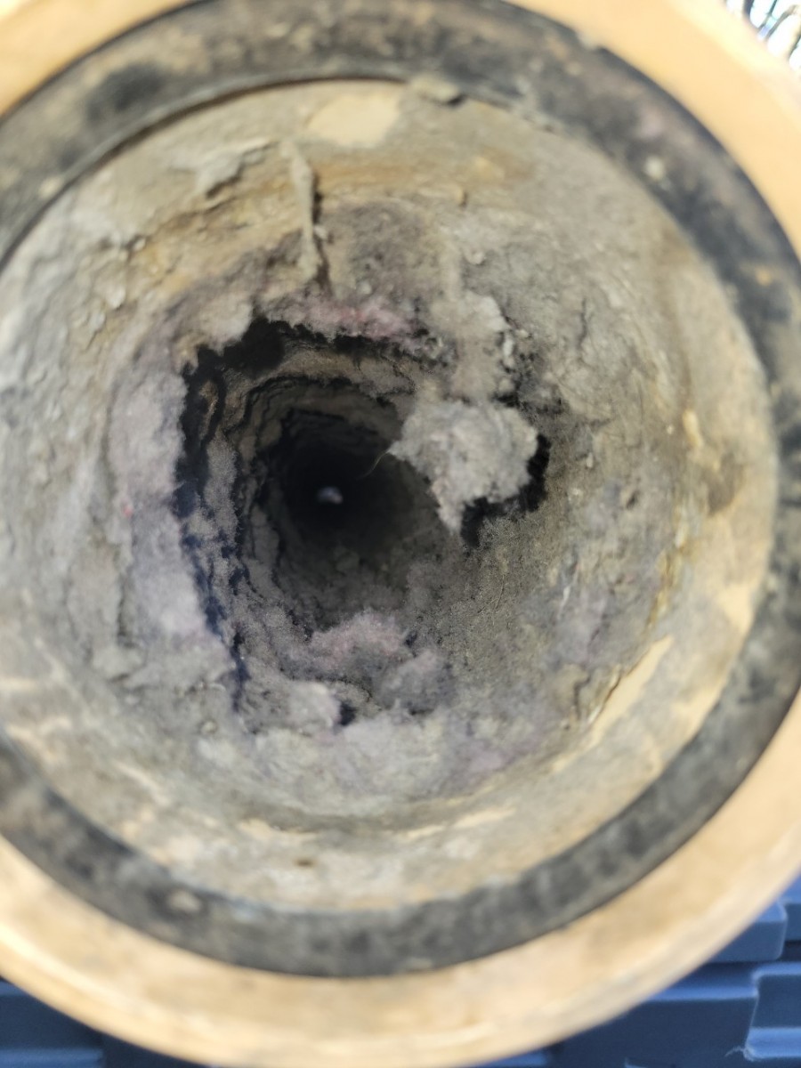 Dryer Vent Cleaning Before